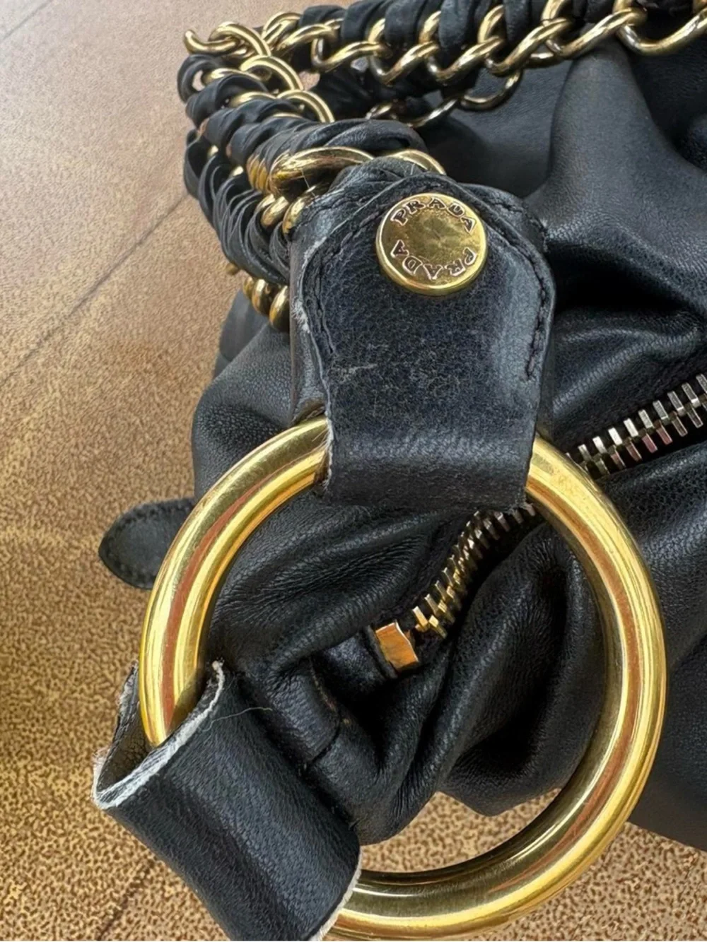 Prada black shoulder bag - Picture 3 of 5